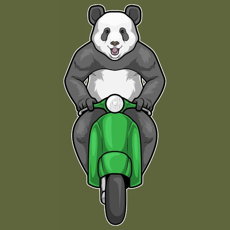 Panda Motorroller