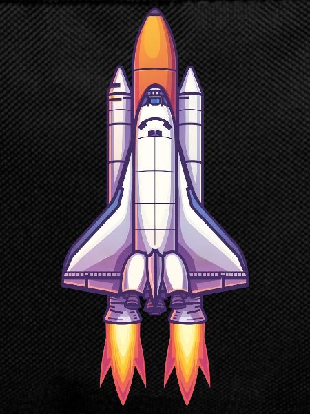 Cosmos Rocket Neon Edition