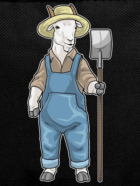 Goat Farmer Shovel Farm