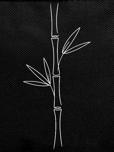 Bamboo Lines Minimal Art