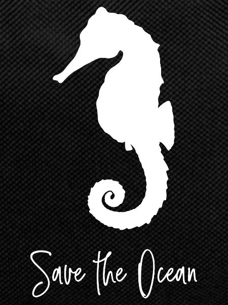 Save the Ocean - Seahorse