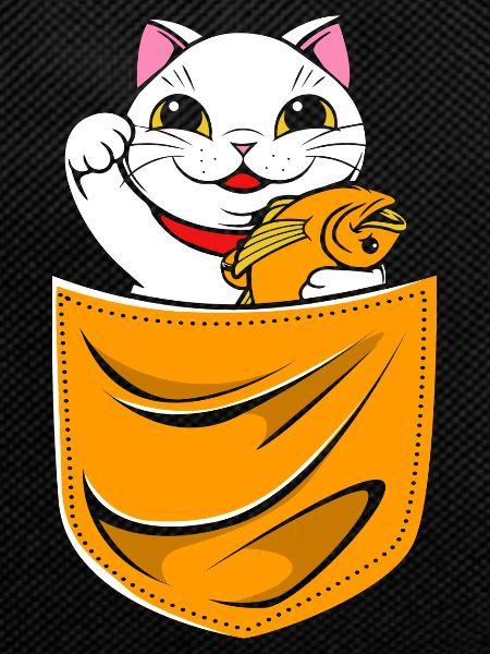 Maneki Neko Japan Lucky Charm
