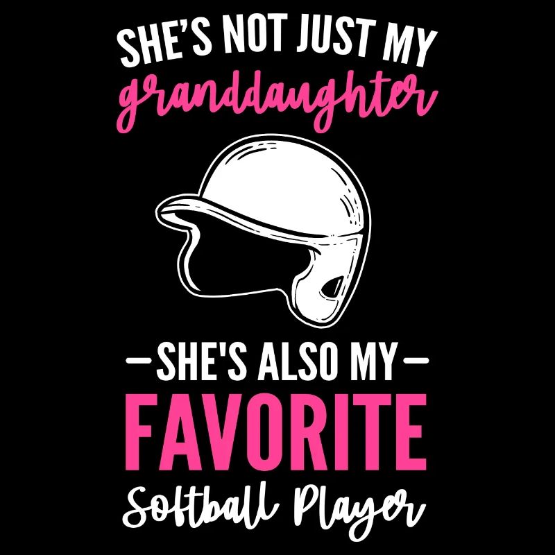 Softball Softball-Spieler Großmutter Oma
