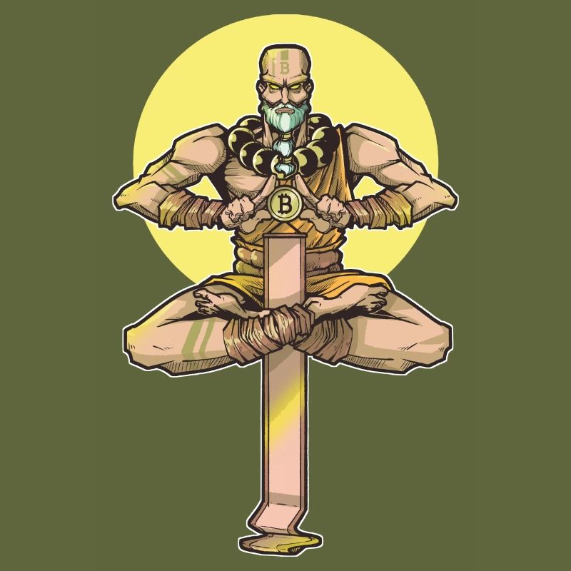 Bitcoin Monk Class RPG Jeu de rôle Table de table