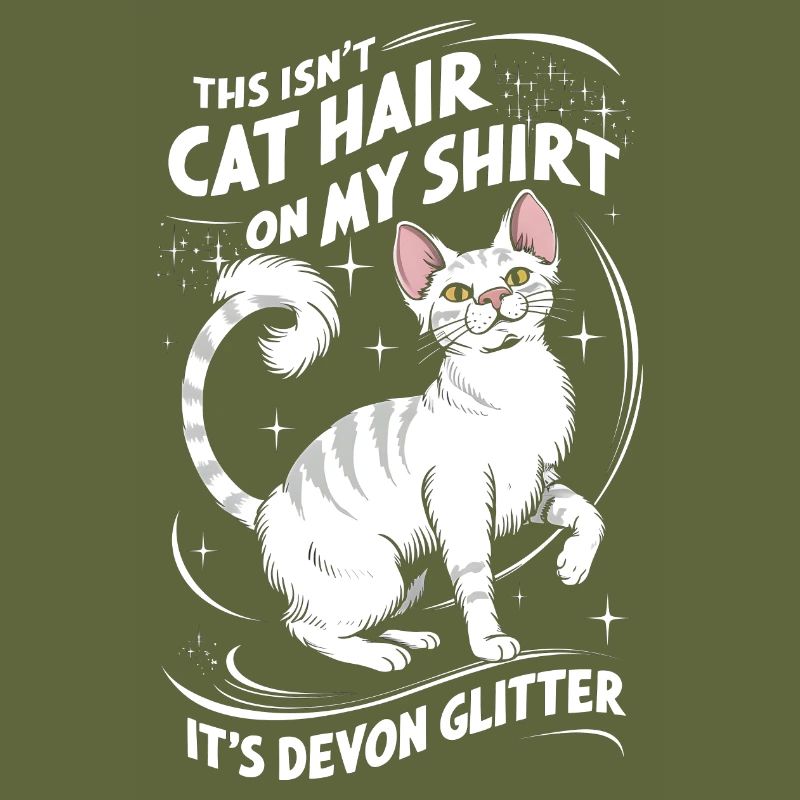 Katze Devon Rex Geschenk