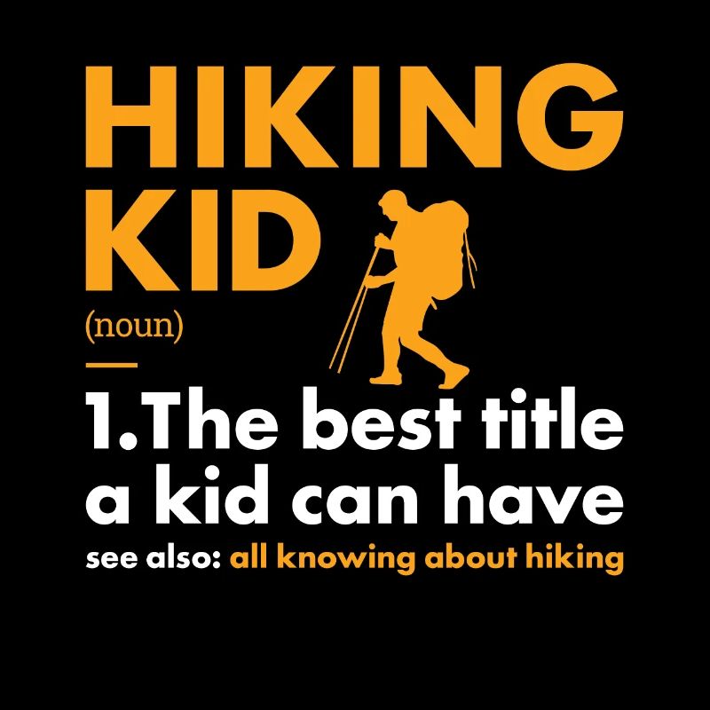 Hiker Kid Définition Randonnée