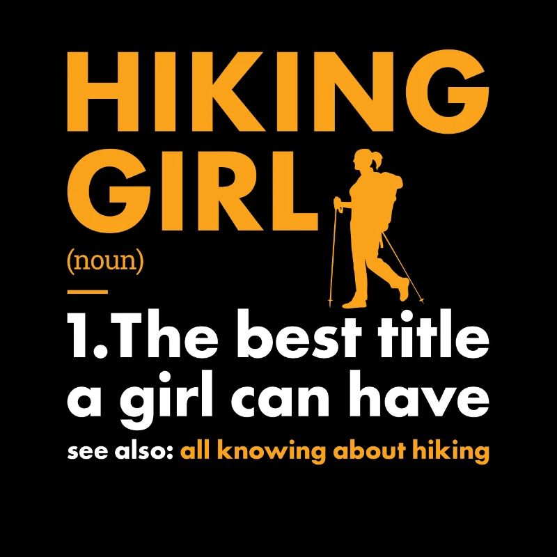 Hiker Girl Definition Hiking