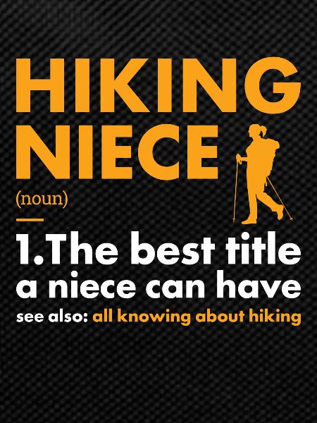 Hiker Niece Definition Hiking