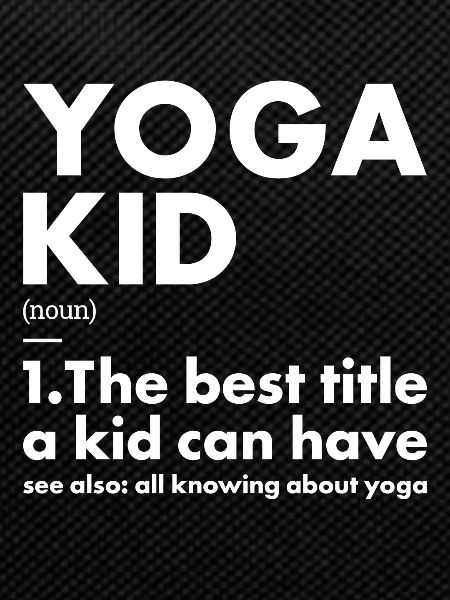 Yogi Kid Definition Yoga