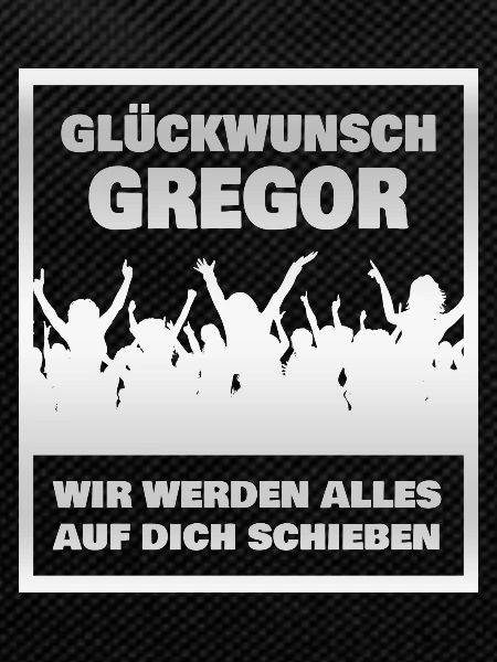Abschluss Gregor