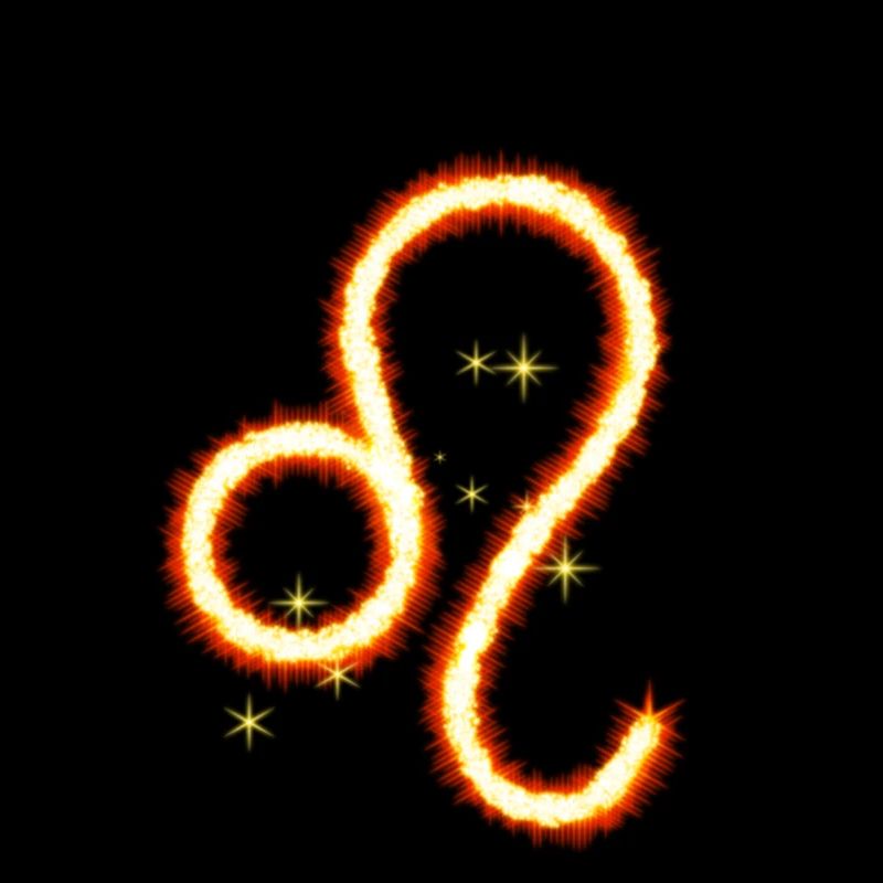 Löwe Symbol Sternzeichen Feuer