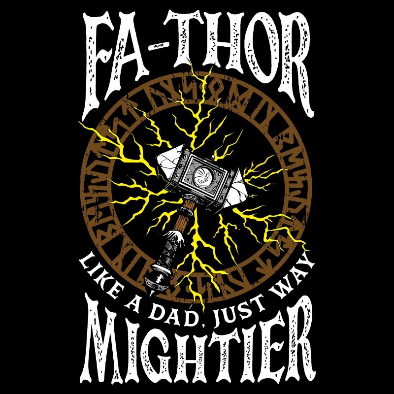 FA-THOR comme un père juste un Viking beaucoup plus puissant