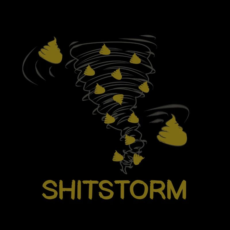 Shitstorm Comic literally