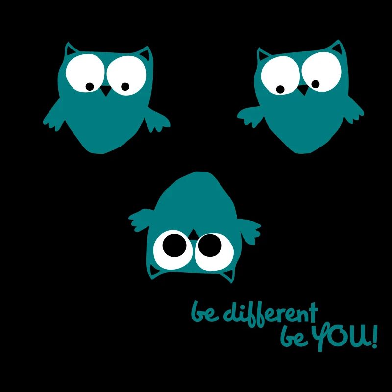 Eulen, lustig, be different, Vogel