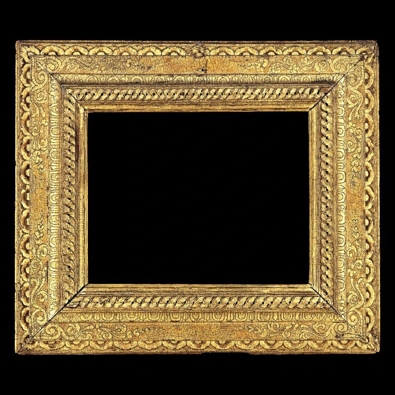 🖼️ Blaßgoldener Bilderrahmen
