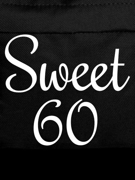 Sweet 60 (White) 60th Birthday
