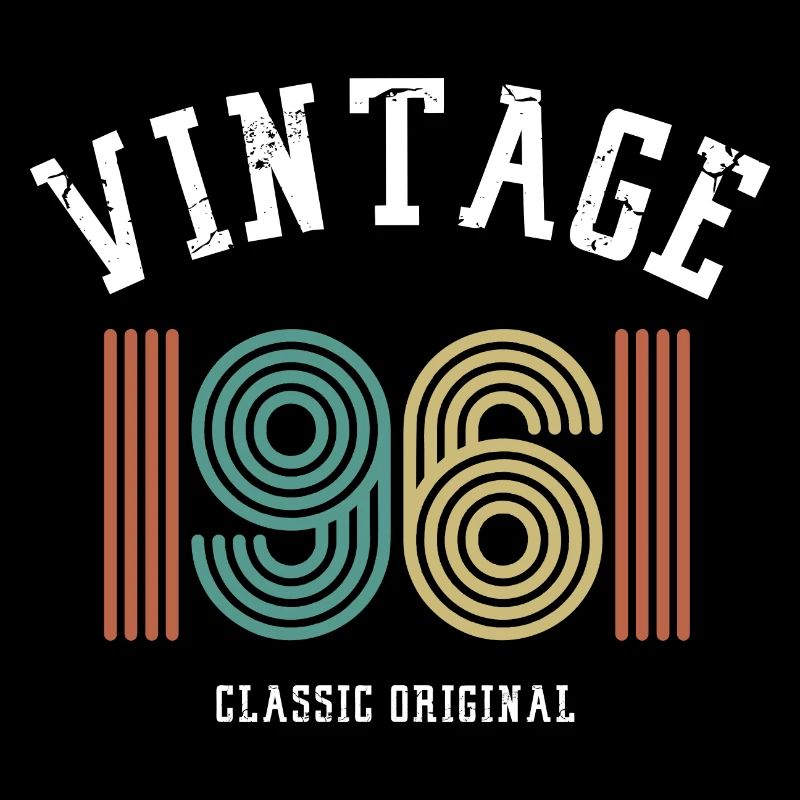 Retro Vintage 1961 Weihnachtsjubiläum Geschenk