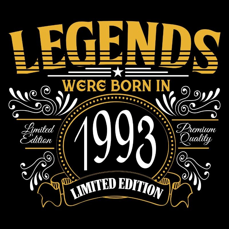 Millésime 1993 Anniversaire