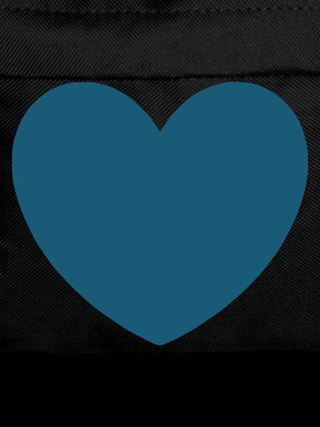 Coeur bleu Saint-Valentin