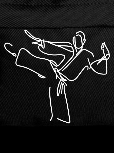 Karateka Zeichnung
