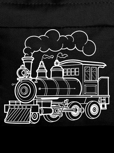 Steam locomotive sketch