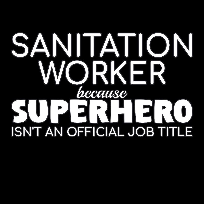 Sanitation worker Superhero