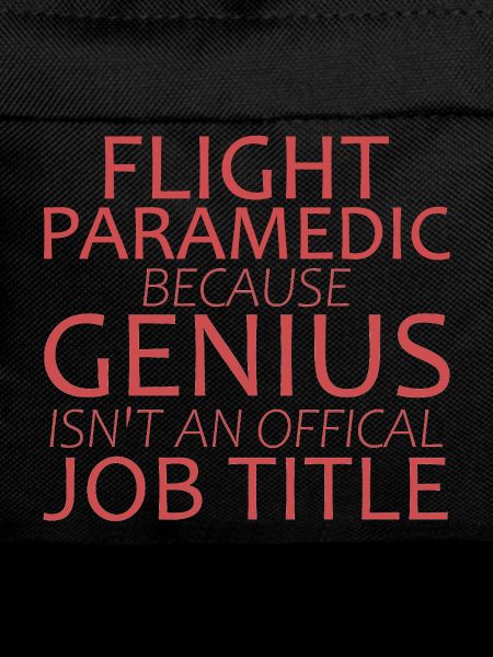 Flight Paramedic Genius air rescue