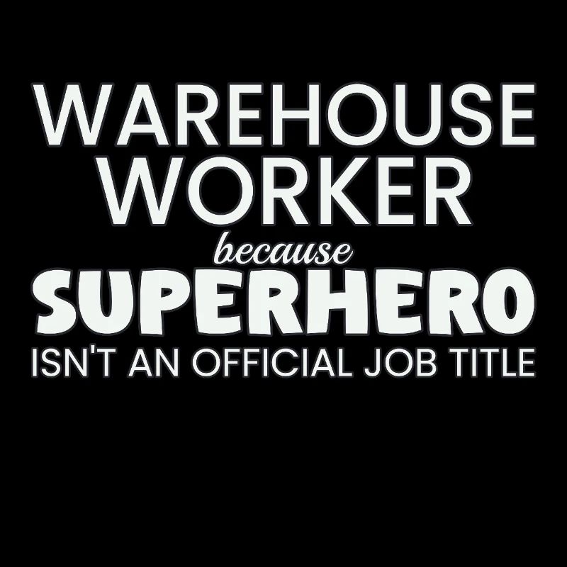 Warehouse Worker Superhero