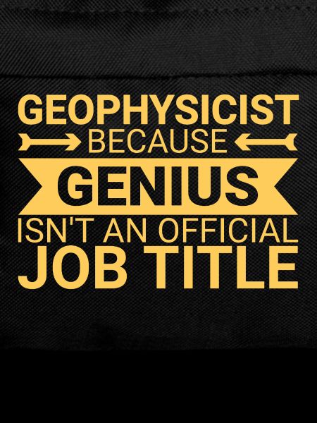 Geophysicist Genius Geophysics