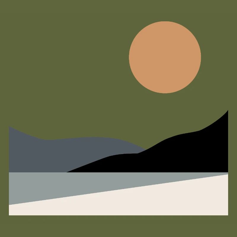 Abstrakte Landschaft