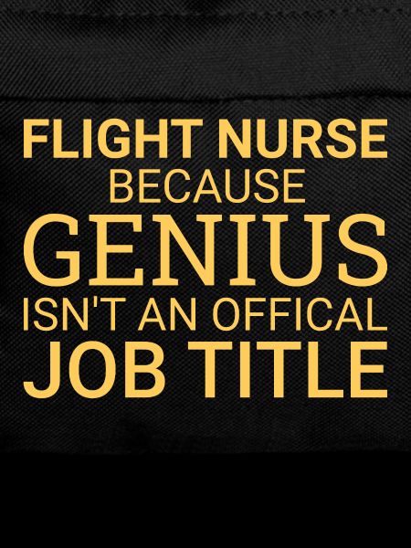 Flight Nurse Genius Air Rescue