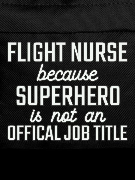 Flight Nurse Superhero Air Rescue