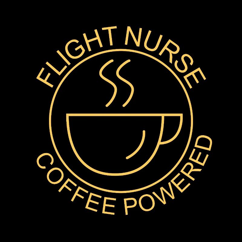 Flight Nurse Coffee Powered Luftrettung