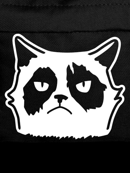 Mürrische Katze: Cartoon & Fun