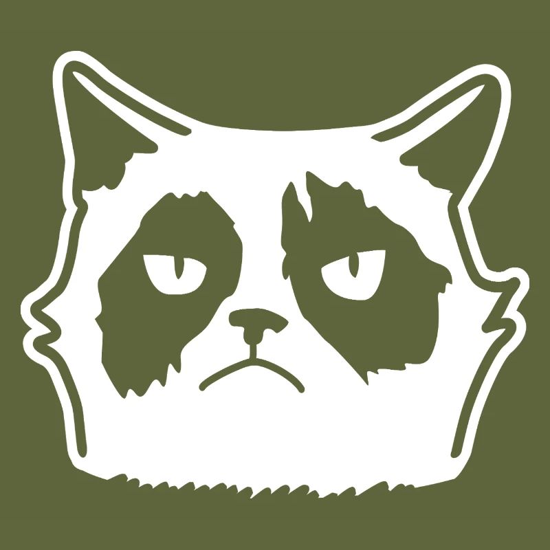 Mürrische Katze: Cartoon & Fun