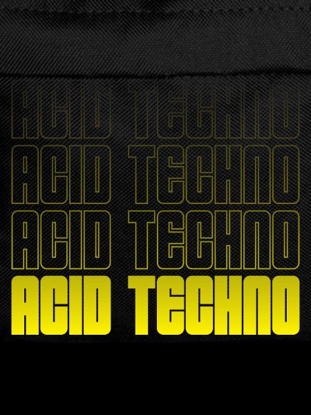 Acid Techno Répétition Dégradé