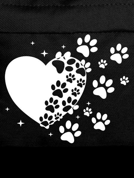 Pawprint Heart Stardust
