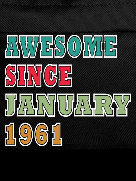 65th Birthday Original January 1961