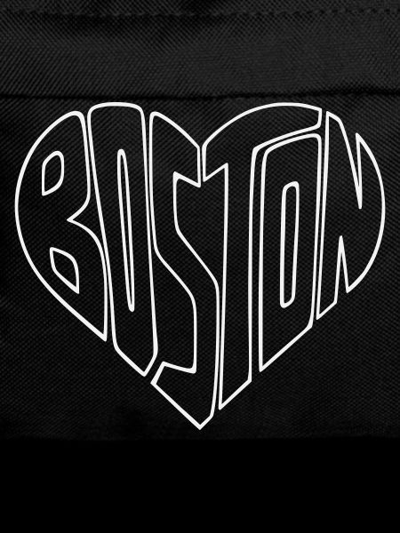 Boston Heart Typo Design