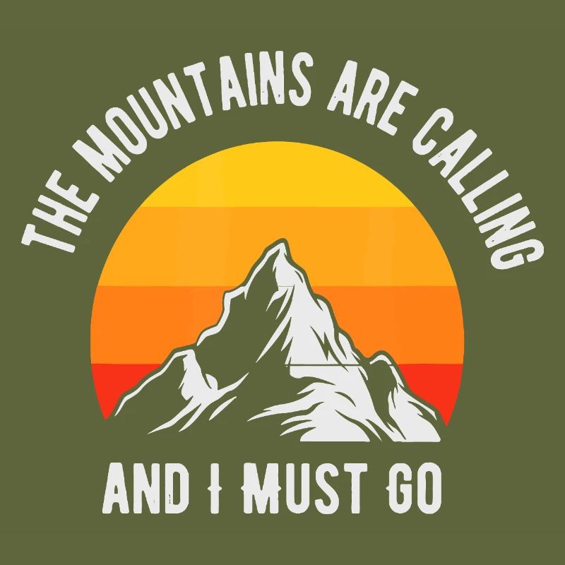 Mountains Are Calling Sunset Peak