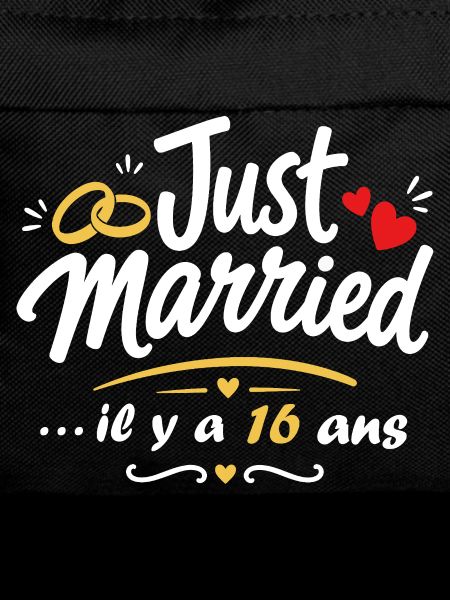 Just Married 16 Ans