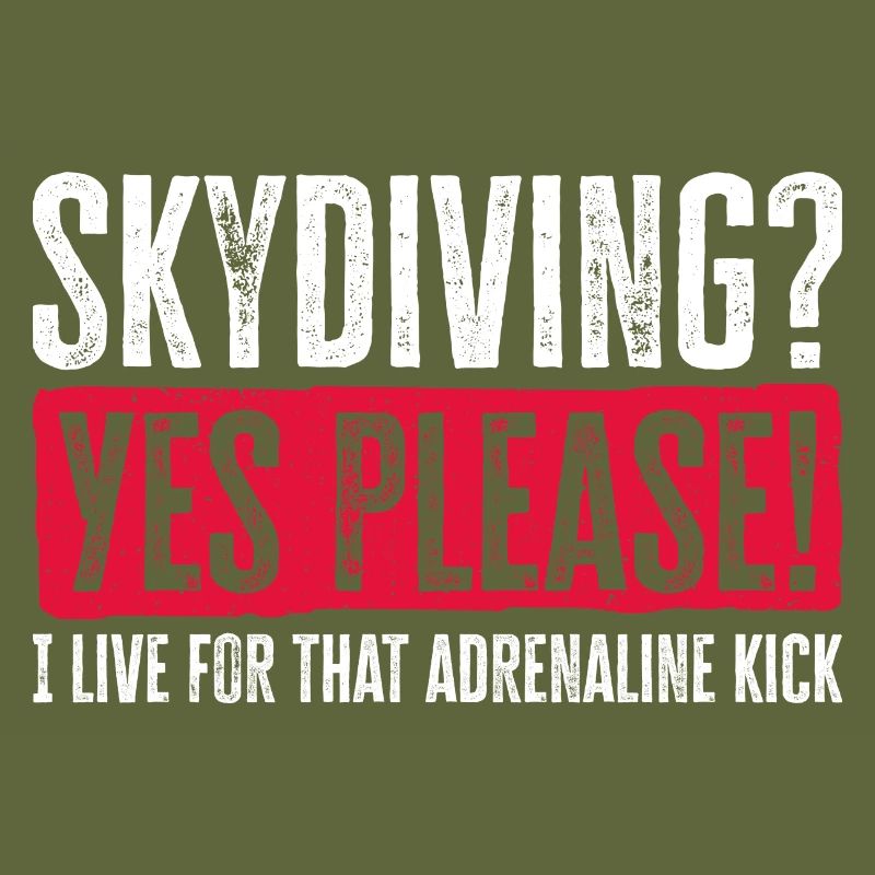 Sky Dive Fever Design. Perfect Adrenaline Gift