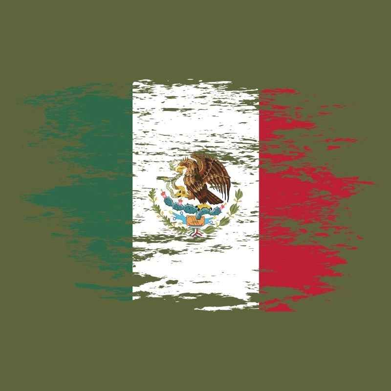 Drapeau mexicain utilisé