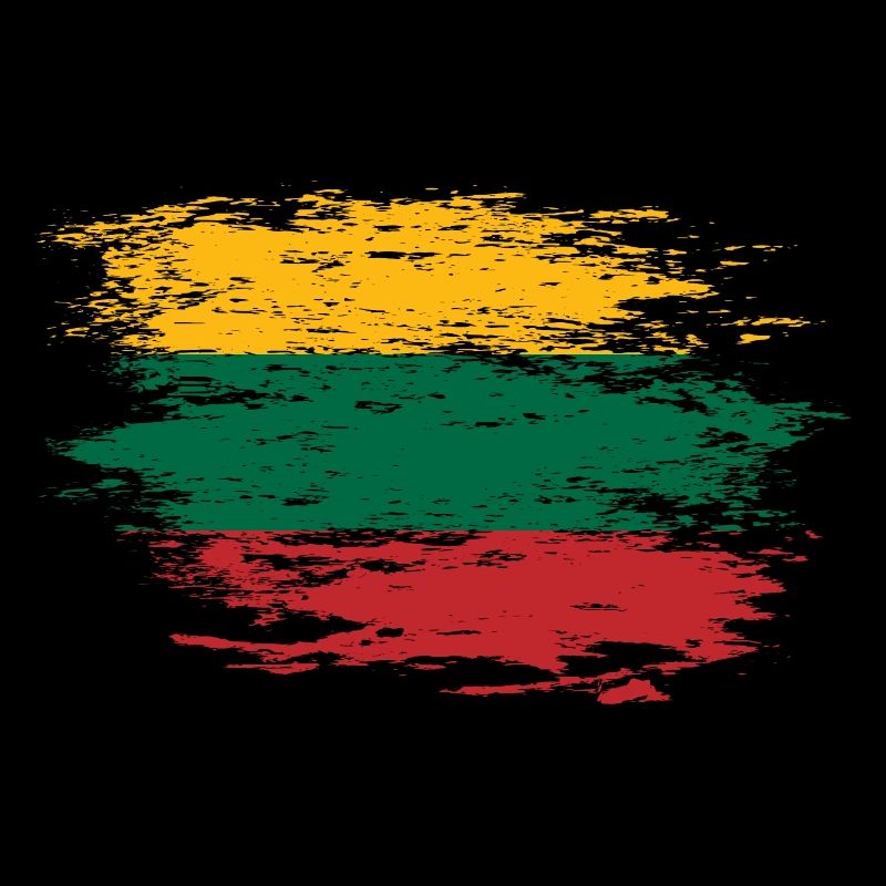 Drapeau de la Lituanie utilisé