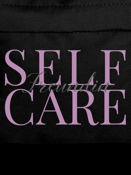 Self-care girlfriend pink and gray