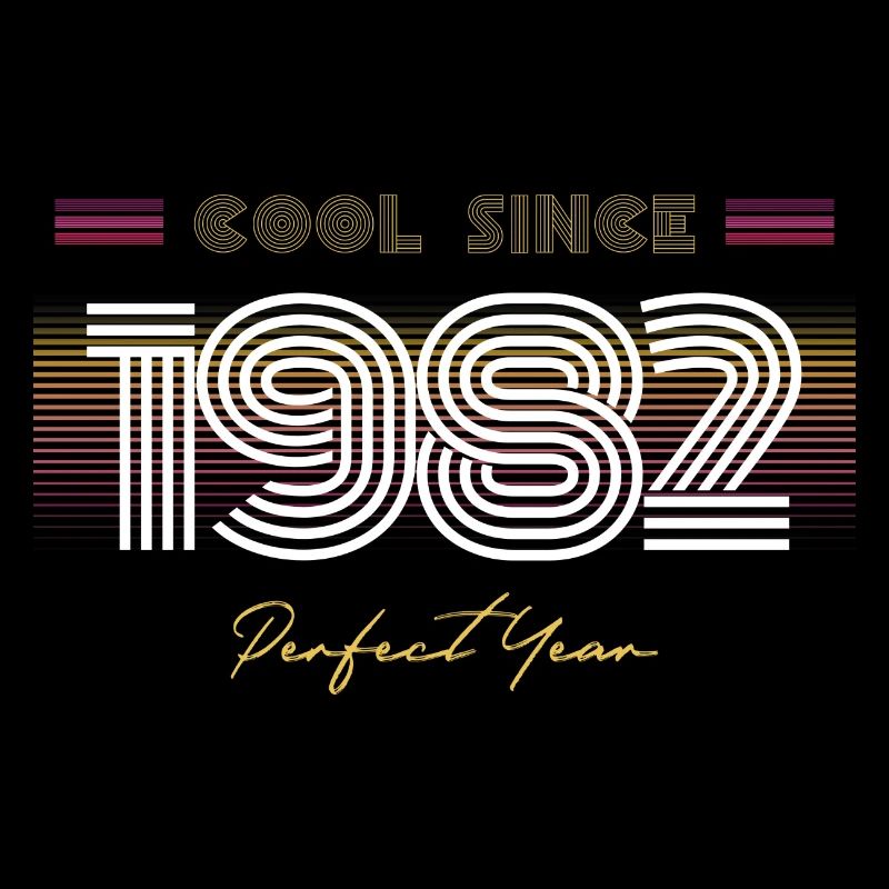 Geburtstag Cool seit 1982
