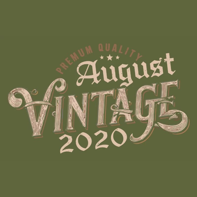 Geschenk August 2020 Geburtstag August 2020 August