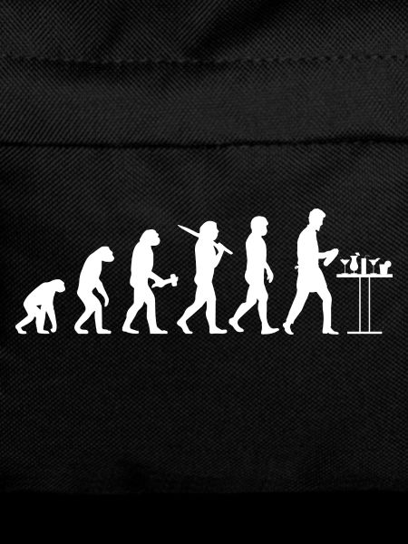 Barkeeper Barmann Bartender Evolution Geschenk