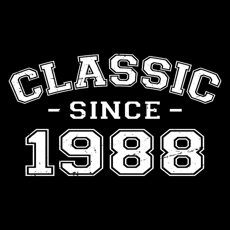 Millésime 1988 Cadeau d’anniversaire 1988 Classique