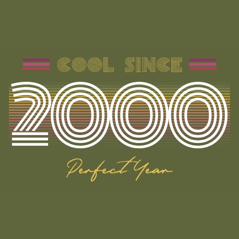 Geburtstag Cool seit 2000